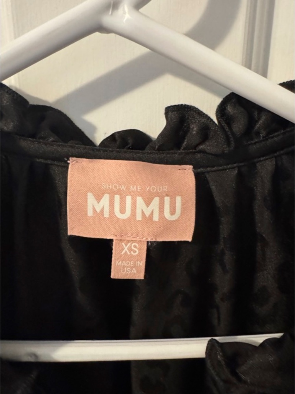 Show Me Your MuMu Black Mini Dress - Picture 3 of 4